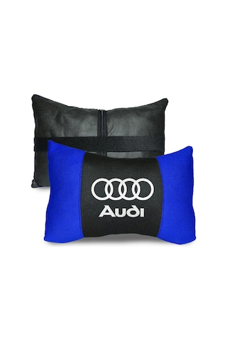 AUDI 100% PAMUKLU OTO ARAÇ OTO BOYUN YASTIK 2 ADET