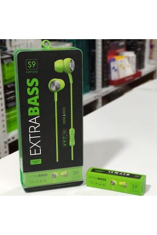 Powerway S9 Standlı Extra Bass Kulak İçi Kulaklık