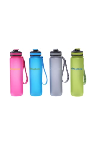 Kingcamp 1000 Ml Su Şişesi Spor Eco Friendly & Bpa Serbest Tritan Çok Renkli