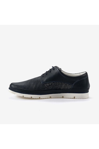 Kemal Tanca Hakiki Deri Erkek Spor & Sneaker Ayakkabı 18520 Lacivert