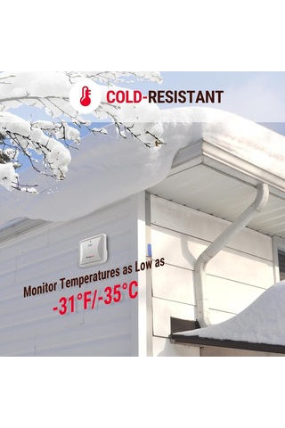 Thermopro Tp63c İç Ve Dış Mekan Sensörlü Dijital Sıcaklık Ve Nem Ölçer
