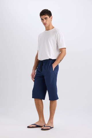 DeFacto Long Fit File Astarlı Uzun Boy Kargo Cep Deniz Şortu E0905AX25HSNV256