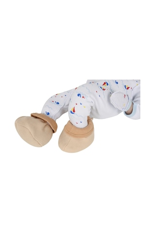 Sevi Bebe Gaz Termal Patik Ekru