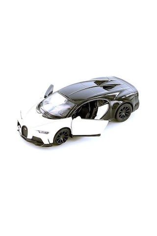 Kinsmart Bugatti Chiron Supersport 1:38 Beyaz Çek Bırak Model Araba