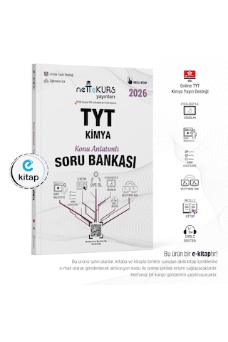 Yks Tyt Kimya Konu Anlatımlı Akıllı Soru Bankası E-kitap