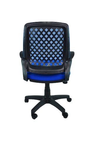 Clk-06 Fileli Petek Ofis Büro Bilgisayar Koltuğu Sandalyesi Mavi