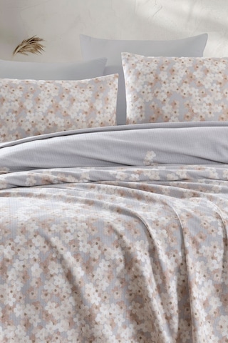 Enlora Home Pike Seti Baskılı Tek Kişilik Piti Yaprak Rose