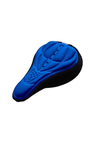 Geeroyoo Bisiklet Minder Kılıfı: 3d Kalın Eva Yastık, Nemlendirici, Kayma Engellisi - Mavi Dağ, Yol Bisikletleri İçin Mavi