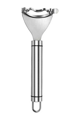 Mısır Soyucu - Pratik Ev Tipi Gümüş Renkli Mısır Ayıklama Aleti Gümüş