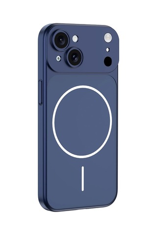 Apple Uyumlu iPhone 15 Kılıf Zore M-safe Şarj Özellikli Kamera Korumalı Spark Kapak