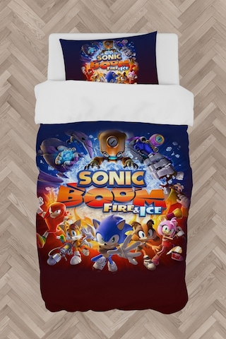 Mekta Home Bebek Ve Çocuk Odası Sonic Boom Desenli Nevresim Takımı Mekta Home Bebek Ve Çocuk Odası Sonic Boom Desenli Nevresim Takımı