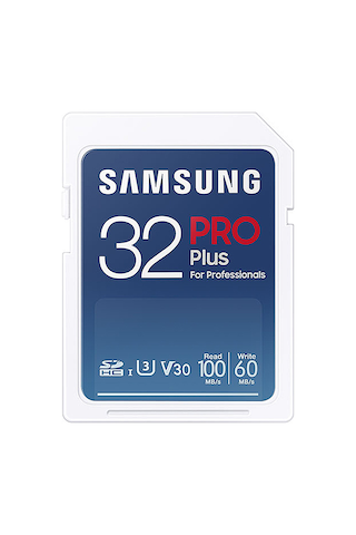 Teltree Samsung Pro Plus 32gb Sd Hafıza Kartı U3 V30 100mb/s Okuma Hızı Dijital Fotoğraf Makinesi İçin Dayanıklı Bellek Kartı