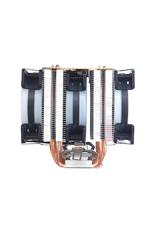 Revenge Cold Frost 603 Kule Tipi 3 Fanlı Rainbow Gaming İşlemci Fanı 6 Bakır Kanallı Cpu Fan Soğutma Sistemi