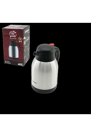 Jenerik 2 L 304 Paslanmaz Çelik Termos - 12 Saat Sıcak / 24 Saat Soğuk