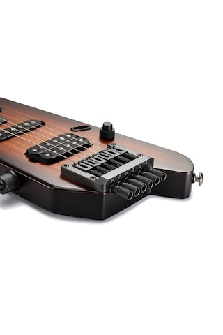 Donner Hush-x Headless Traveller Elektro Gitar Seti Sunburst