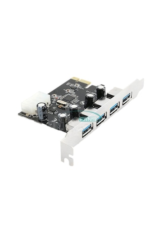 USB 3 0 PCI Express PCI E 4 Port Kart Çoklayıcı PCIe