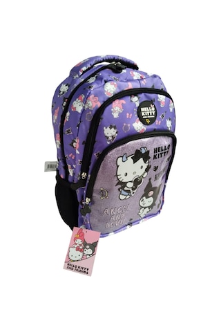 Hello Kitty Ve Kuromi Angels And Devil Okul Sırt Çantası 3260 Desenli