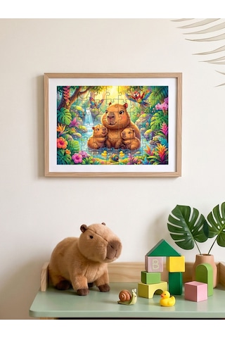 Ks Games Kapibara Ailesi 50 Parça Kız Ve Erkek Çocuk Puzzle - 31758 Standart