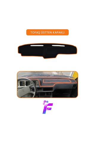 Tofaş Üstten Kapaklı Uyumlu Ön Göğüs Koruma Hızlı Ve Kolay Montaj Tam Uyum Oto Aksesuar A100 Torpido Halısı