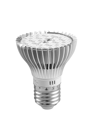 Moveevo 40 Led Tam Spektrum Bitki Işığı, E27/e14, Alüminyum Soğutma, Çiçek Ve Sukulentler İçin Geliştirme Işığı Gösterildiği Gibi