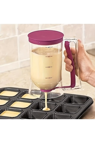 Novahub Hamur Ayırıcı & Dağıtıcı - Elde Uygulama, Karışıklık Yok, Cupcake Ve Kek İçin Diğer