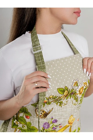 Kuhna V Gorosek Kadın Mutfak Önlüğü 217351036 Yeşil