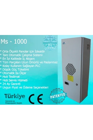 Mes Klima MS 1000 1000 W Endüstriyel Pano Klima