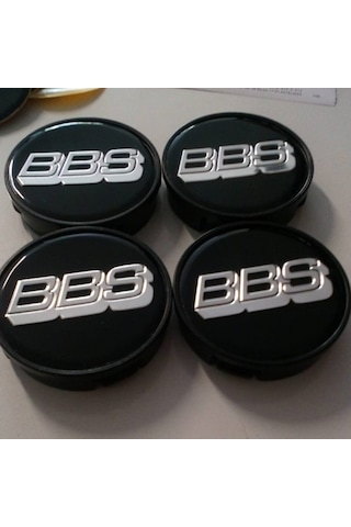 Jant Göbeği Bbs 65/62 62Mm Yuva 4'Lü Set Siyah Alüminyum