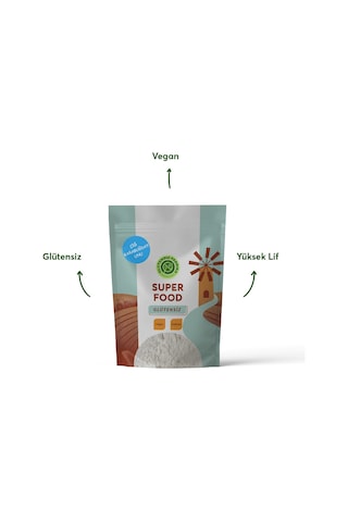 Glutensiz Fabrika Çiğ Karabuğday Unu 1 KG