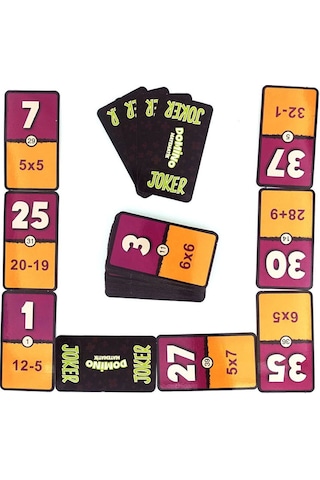 Domino Matematik Eğitici Zeka Oyunu