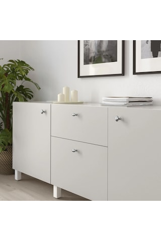 Ikea Eneryda 2'li Mobilya Kulpu 35 Mm Krom