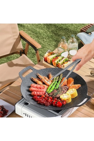 Ebitda Yemek İçin Maşalar - Çok Amaçlı Barbekü Maşası - Kamp Maşası - Ekmek Maşası - Ti Metal Mutfak Maşası - Çıkarılabilir - Taşınabilir - Sağlıklı Ve Çevre Dostu Çubuklar - Çok Renkli Çok Renkli