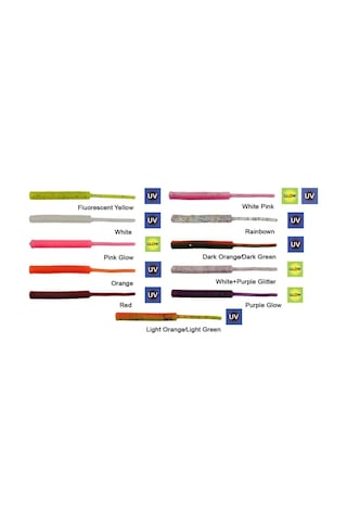 Kendo Fire Worm Lrf Silikonu 5cm 18 Adet