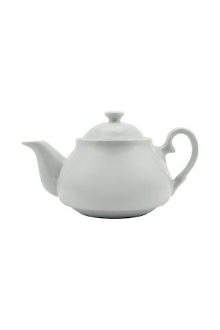 Jenisa Beyaz Porselen Demlik 750 Ml