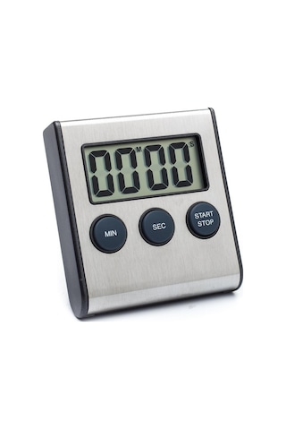 Elektronik Paslanmaz Mutfak Saati Zamanlayıcı thr162