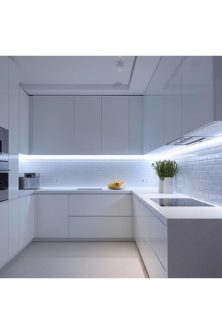 Cata Ct-4540b 120 Çipli İç Mekan Şerit Led 10 Watt - Yüksek Lümenli Parlak Beyaz Işık Aydınlatma - 5 Metre Beyaz