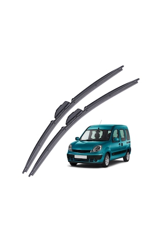 Mega Oto Market Wutse Otomobil Sileceği Muz Silecek Takımı 18/24 İnch Renault Kangoo 2 İle Uyumlu