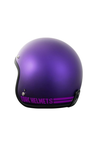 Torc T-50 Del Mar Call Indecent Açık Motosiklet Kaskı Mor