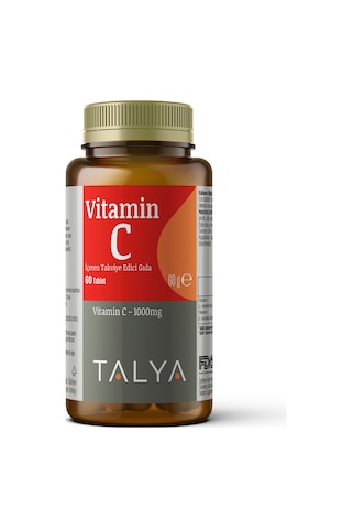 Talya Vitamin C İçeren Takviye Edici Gıda 60 Tablet