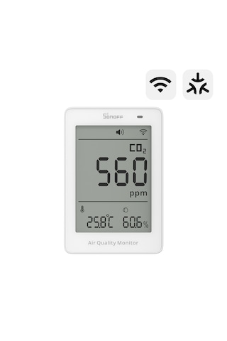 Airguard Co2 Matter Akıllı Hava Kalitesi Ölçüm Cihazı Sawf-08p