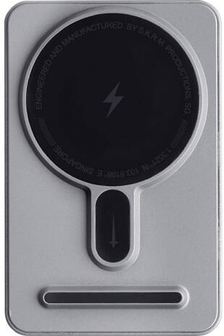 Skinarma Kira Kobai 15W 5000 mAh Magsafe Powerbank Gümüş