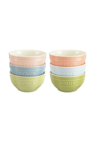Staub Macaron Seramik Kase Seti 6lı 12 Cm St-405082410 Staub Renkli