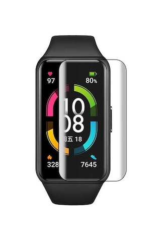 Huawei Watch Fit 2 Mkst Narr Tpu Body Ekran Koruyucu - Renksiz