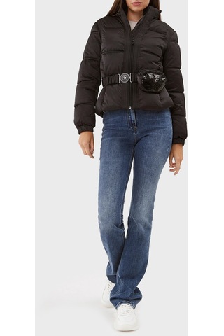 Guess Çıkarılabilir Bel Çantalı Şişme Mont Çok Renkli