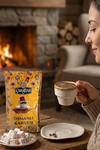 Osmanlı Kahvesi 200 Gram Türk Kahvesi X 12 Adet Öğütülmüş