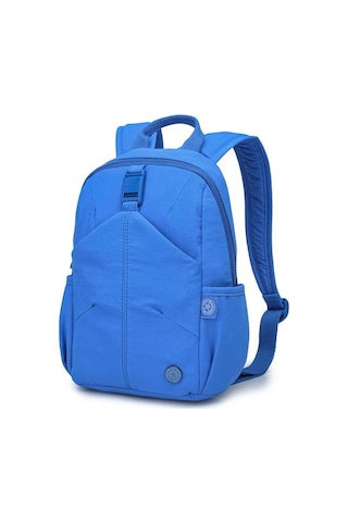 Smart Bags Mikro Poly Kumaş Küçük Boy Kadın Sırt Çantası 3334 Mavi