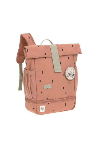 Lassig Happy Prints Mini Rolltop Sırt Çantası Caramel Çok Renkli