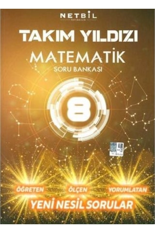Netbil 8. Sınıf Takım Yıldızı Matematik Soru Bank. +