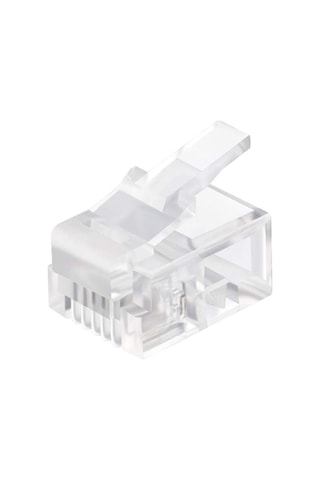 RJ11 6P6C 6 Pinli Telefon Jackı Konnektör 100 Adet