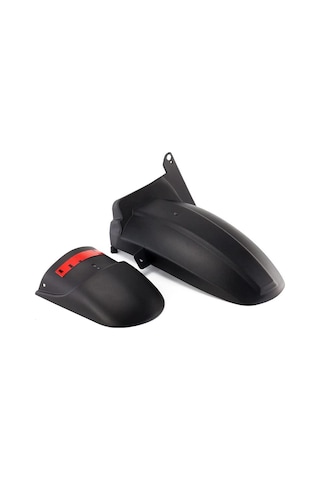 Xurunkeji Honda Nc750s Nc750x Nc700s Nc700x 2012-2021 Motosiklet Ön Arka Çamurluk Uzatıcı Çamurluk Aksesuarları, 2 Adet Siyah